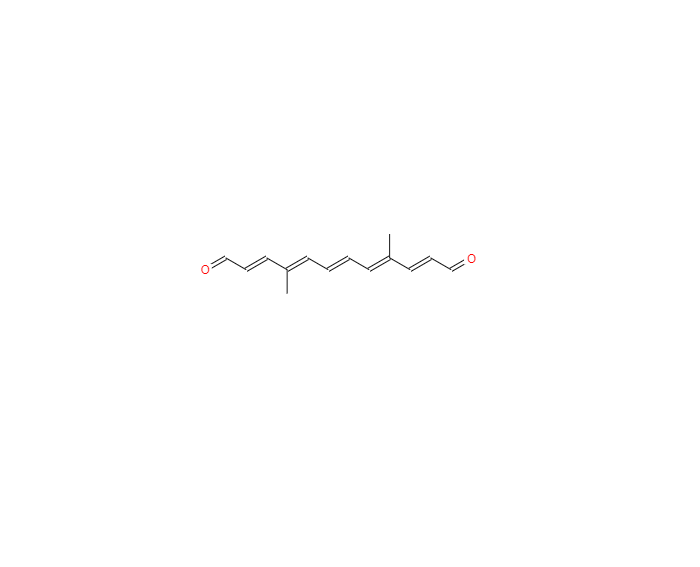 CAS：53163-53-4，(2E,4E,6E,8E,10E)-4,9-Dimethyldodeca-2,4,6,8,10-pentaenedial