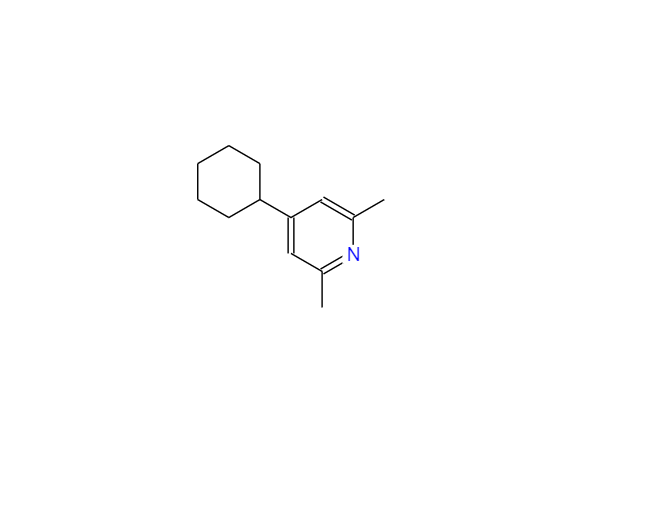 CAS：1926949-71-4，Pyridine, 4-cyclohexyl-2,6-dimethyl-