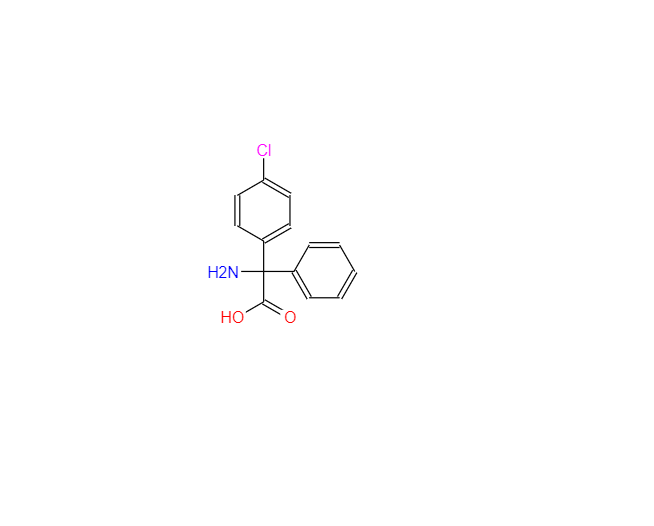 CAS：7597-64-0，，Benzeneacetic acid, a-amino-4-chloro-a-phenyl-