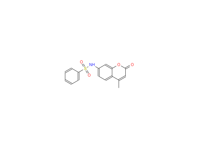 CAS：700814-39-7，Benzenesulfonamide, N-(4-methyl-2-oxo-2H-1-benzopyran-7-yl)-