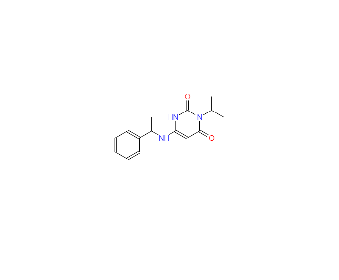 CAS：2704235-12-9，2,4(1H,3H)-Pyrimidinedione, 3-(1-methylethyl)-6-[(1-phenylethyl)amino]-