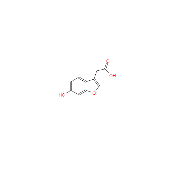 CAS：69716-04-7，2-(6-羟基-1-苯并呋喃-3-基)乙酸