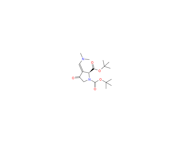 CAS：166410-06-6，二叔丁基(S,Z)-3-((二甲氨基)亚甲基)-4-氧代吡咯烷-1,2-二羧酸