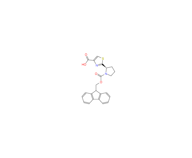 CAS：2206796-96-3，4-Thiazolecarboxylic acid, 2-[(2R)-1-[(9H-fluoren-9-ylmethoxy)carbonyl]-2-pyrrolidi