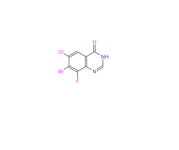 CAS：1698027-18-7，7-溴-6-氯-8-氟喹唑啉-4-醇