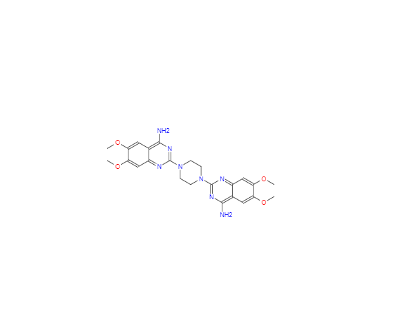 CAS：102839-00-9，2,2'-(1,4-Piperazinediyl)bis[6,7-diMethoxy-4-quinazolinaMine]