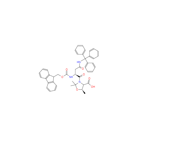 CAS：957780-59-5，(5R)-3-[(2S)-2-[[芴甲氧羰基]氨基]-1,4-二氧代-4-[(三苯基甲基)氨基]丁基]-2,2,5-三甲基-4-恶唑烷羧酸