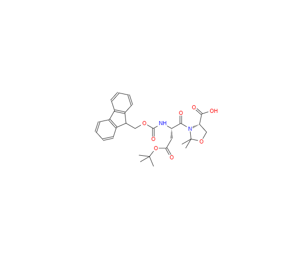CAS：955048-92-7，Fmoc-L-Asp(tBu)-L-Ser[PSI(Me,Me)Pro]-OH