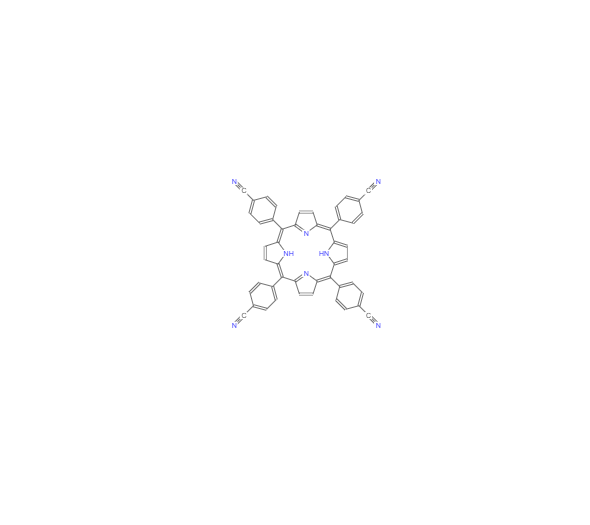 CAS：14609-51-9，4,4’,4’’,4’’’-(卟啉-5,10,15,20-四基)四苄腈