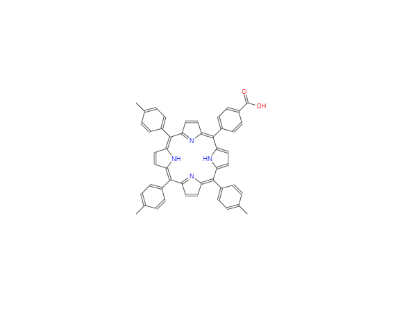 CAS：61449-63-6，5-(4-Carboxyphenyl)-10,15,20-tris(4-methylphenyl)porphyrin