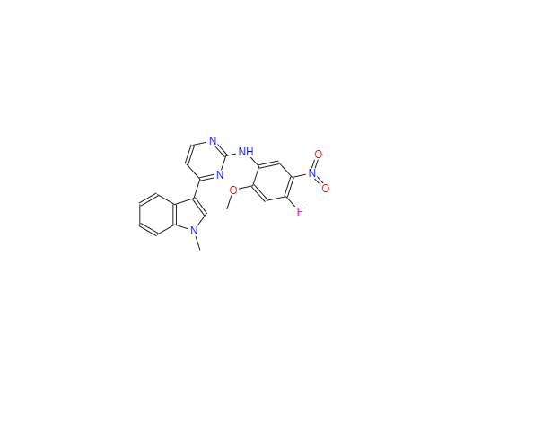 CAS：1421372-94-2，N-(4-氟-2-甲氧基-5-硝基苯基)-4-(1-甲基-1H-吲哚-3-基)-2-嘧啶胺