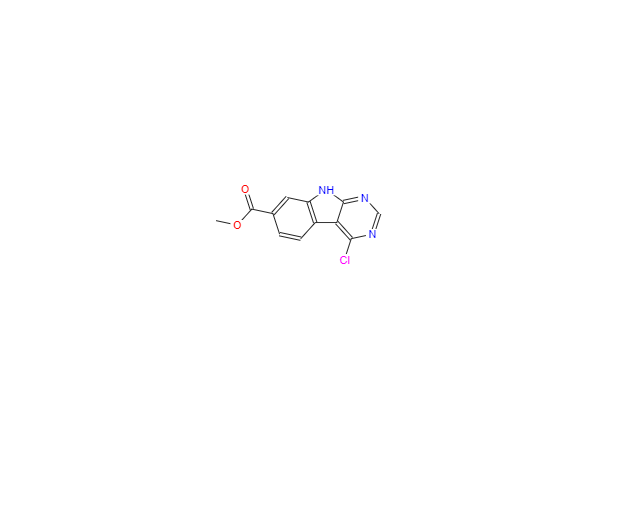 CAS：1096471-98-5，methyl 4-chloro-9H-pyrimido[4,5-b]indole-7-carboxylate