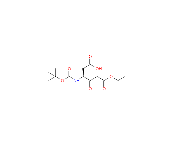 CAS：650610-18-7，Hexanedioic acid, 3-[[(1,1-dimethylethoxy)carbonyl]amino]-4-oxo-, 6-ethyl ester, (3S