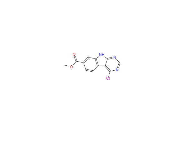 CAS：1096471-98-5，methyl 4-chloro-9H-pyrimido[4,5-b]indole-7-carboxylate