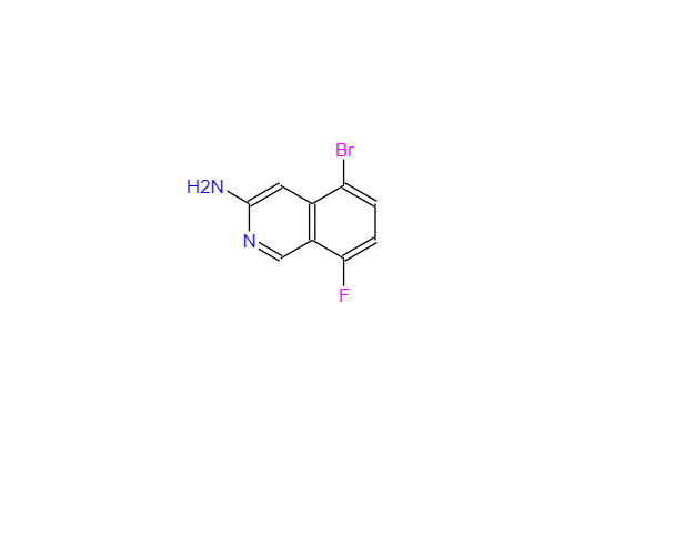 CAS：1260777-75-0，3-Isoquinolinamine, 5-bromo-8-fluoro-
