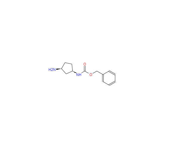 CAS：1380486-07-6，Carbamic acid, N-[(1R,3S)-3-aminocyclopentyl]-, phenylmethyl ester