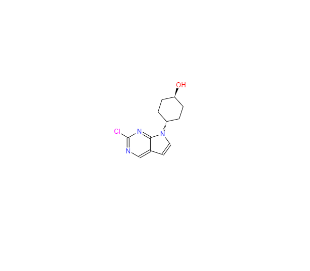 CAS：1621619-12-2，(1R,4R)-4-(2-氯-7H-吡咯并[2,3-D]嘧啶-7-基)环己醇