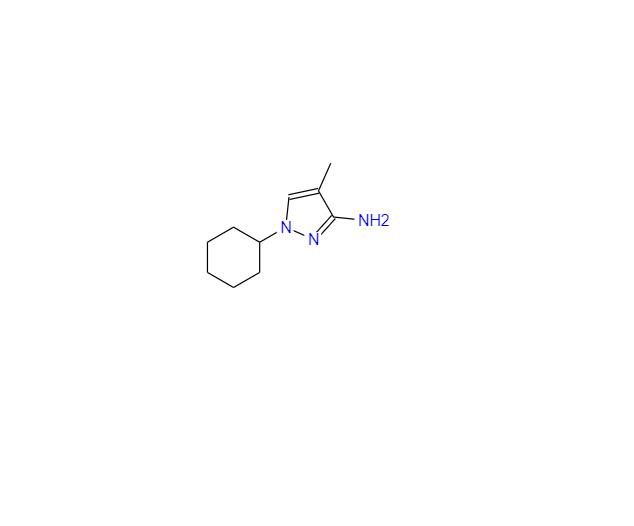 CAS：1250163-49-5，1H-Pyrazol-3-amine, 1-cyclohexyl-4-methyl-