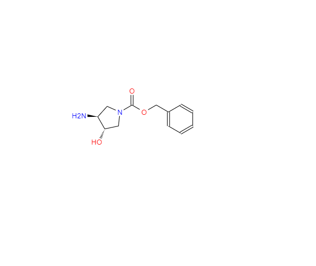 CAS：708273-49-8，1-Pyrrolidinecarboxylic acid, 3-amino-4-hydroxy-, phenylmethyl ester, (3S,4S)-