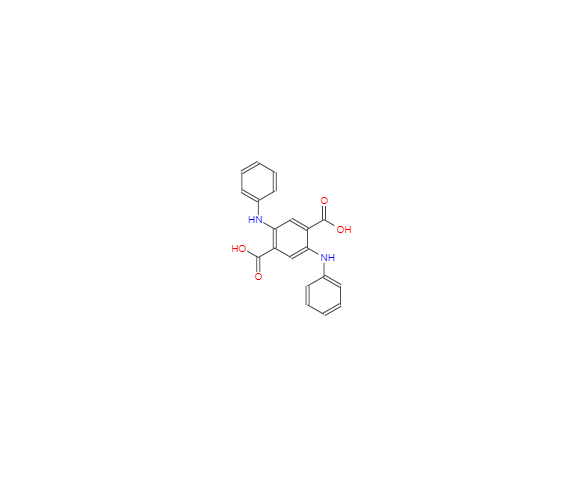 CAS：10109-95-2，2,5-二(苯基氨基)-1,4-苯二甲酸