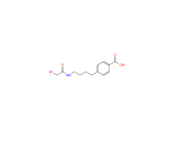 CAS：10161-87-2，KRA-533，Benzoic acid,4-[4-[(2-bromoacetyl)amino]butyl]-