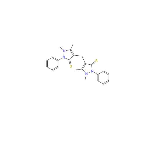 CAS：53799-78-3，4-[(1,5-dimethyl-2-phenyl-3-sulfanylidenepyrazol-4-yl)methyl]-1,5-dimethyl-2-phenylpy
