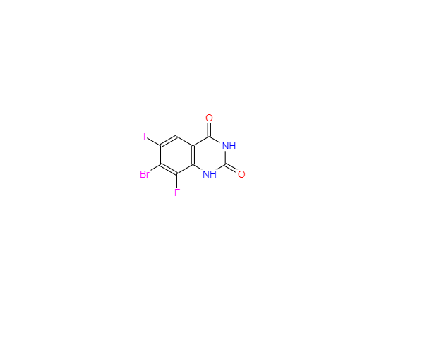 CAS：2241721-74-2，7-溴-8-氟-6-碘喹唑啉-2,4(1H,3H)-二酮