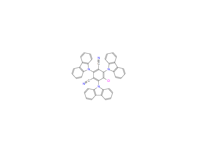 CAS：1469704-61-7，2,4,6-Tri(9H-carbazol-9-yl)-5-chloroisophthalonitrile