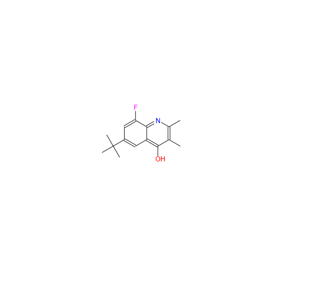 CAS：376645-76-0，2,3-dimethyl-6-tert-butyl-8-fluoro-4-hydroxyquinoline