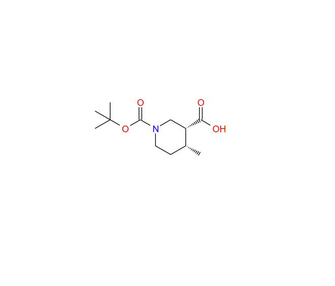 CAS：1469287-58-8，1,3-Piperidinedicarboxylic acid, 4-methyl-, 1-(1,1-dimethylethyl) ester, (3R,4R)-re
